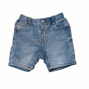 Levi's Toddler Light Blue Denim Elastic Waist Shorts Size 24